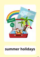 Vorschau - Poster - Summer Holidays Posters - Simple Present - Seite 1