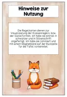 Vorschau - Poster - Regelkarten Fuchsklasse - Seite 1
