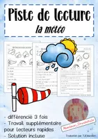 Aperçu - Feuilles d'exercices - Mini Piste de Lecture: La météo - Page de couverture