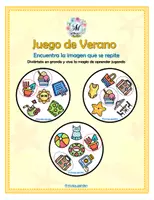 Vista previa - Juegos / Gamificación - Juego de cartas de Verano (Summer matching pairs card game) - Portada