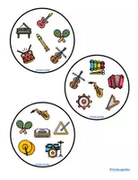 Vista previa - Juegos / Gamificación - Juego de cartas Instrumentos (Instruments matching pairs) - página 2