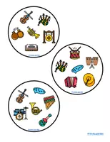 Vista previa - Juegos / Gamificación - Juego de cartas Instrumentos (Instruments matching pairs) - página 3