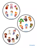 Vista previa - Juegos / Gamificación - Juego de cartas de Carnaval (Carnival matching pairs) - página 2