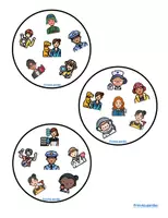 Vista previa - Juegos / Gamificación - Juego con las Profesiones (Profession matching pairs) - página 2