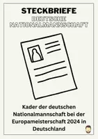 Vorschau - Arbeitsblätter - Steckbriefe/Sachtexte der deutschen Mannschaft (EM 2024) - Deckblatt