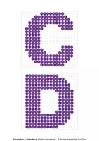 Vorschau - Stationenlernen - Buchstabeneinführung - Buchstaben bauen mit Bügelperlen - Seite 2