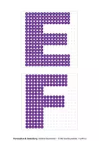 Vorschau - Stationenlernen - Buchstabeneinführung - Buchstaben bauen mit Bügelperlen - Seite 3