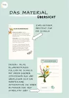 Vorschau - Arbeitsblätter - Mein Erste Hilfe Blumenstrauß Wut / Coaching Lernentwicklung Sekundarstufe - Seite 1
