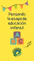 Vista previa - Hojas de trabajo - Pensando la etapa de la Ed. INFANTIL. - Portada