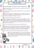 Vorschau - Arbeitsblätter - 4th of July - reading and roleplay for more intercultural competence - Seite 1