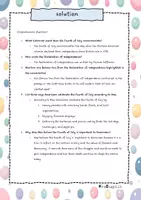 Vorschau - Arbeitsblätter - 4th of July - reading and roleplay for more intercultural competence - Seite 3