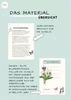 Vorschau - Arbeitsblätter - Mein Erste Hilfe Blumenstrauß Stress / Coaching Lernentwicklung Sekundarstufe - Seite 1