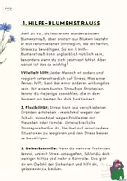 Vorschau - Arbeitsblätter - Mein Erste Hilfe Blumenstrauß Stress / Coaching Lernentwicklung Sekundarstufe - Seite 3