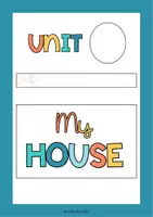 Vista previa - Hojas de trabajo - MY HOUSE UNIT WORKSHEET PACK - página 1