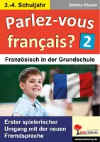 Vorschau - Arbeitsblätter - Parlez-vous français? / 3.-4. Schuljahr | Französisch Grundschule, Vokabeln, Wortschatz, Dialoge, Sprechanlässe, Spiele | Französisch Grundschule Klasse 3-4 Lösungen - Deckblatt