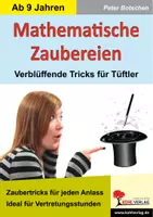 Vorschau - Arbeitsblätter - Mathematische Zaubereien – Verblüffende Tricks für Tüftler | Zaubertricks, Rechentricks, Zahlenmagie, Vertretungsstunden, Projekttage | Mathe Grundschule Sekundarstufe Klasse 4-6 Lösungen - Deckblatt