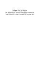 Vista previa - Para docentes: organización, planificación y formación - Educación inclusiva: Un desafío y una oportunidad para la innovación educativa en la formación inicial dle profesorado. - página 2