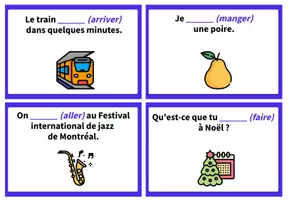Aperçu - Jeux - Le Futur Proche - Jeu Interactif et Imprimable - Page 3
