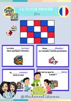 Aperçu - Jeux - Le Futur Proche - Jeu Interactif et Imprimable - Page de couverture