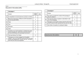 Vorschau - Klassenarbeiten - Klausur zum Themenbereich "Teenage Life" (HV und Schreiben) (inkl. EWH) - Seite 2