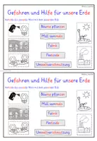 Vorschau - Stundenentwürfe - Umweltschutz und Nachhaltigkeit MATERIALPAKET Tag der Erde / Earth Day - Seite 3
