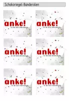 Vorschau - Mal- und Bastelvorlagen - Banderole Schokoriegel | Danke für die schöne Zeit! | Abschiedsgeschenk - Seite 2