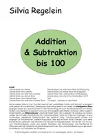 Vorschau - Arbeitsblätter - Addtition und Subtraktion von zweistelligen Zahlen, ab 2 - Deckblatt