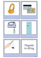 Vorschau - Arbeitsblätter - Magnete im Alltag Lesen und Verstehen Fördermaterial - Seite 1