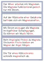 Vorschau - Arbeitsblätter - Magnete im Alltag Lesen und Verstehen Fördermaterial - Seite 3