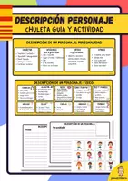 Vista previa - Unidades / Secuencias / Situaciones de Aprendizaje - DESCPRIPCION PERSONAJE: CHULETA GUIA Y ACTIVIDAD - Portada