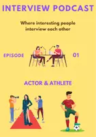 Vorschau - Arbeitsblätter - Speaking Activity: Interview Podcast Episode 01 - Actor & Athlete - Seite 1