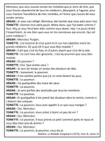 Aperçu - Préparation de séance / Séance complète - Compréhension de lecture - Le Malade imaginaire - Page 2