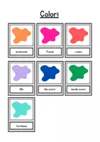 anteprima - Flashcard - Flashcards colori in italiano - Pagina 2