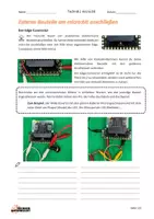 Vorschau - Arbeitsblätter - MicroBit: Externe Bauteile anschließen - Deckblatt