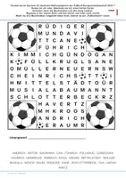 Vorschau - Arbeitsblätter - Suchsel - deutsche Nationalspieler Europameisterschaft 2024 - Deckblatt