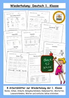 Vorschau - Arbeitsblätter - MATERIALPAKET: Wiederholung 1. Klasse - Seite 1