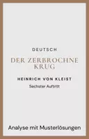 Vorschau - Unterrichtsreihen - 6.Auftritt: Der zerbrochne Krug - Heinrich von Kleist - Seite 1