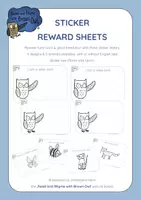 zapowiedź - Brown Owl - Sticker Reward Sheets - obwoluta