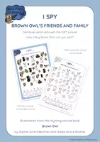 Vista previa - Unidades / Secuencias / Situaciones de Aprendizaje - Brown Owl: Friends and family 'I SPY' - Portada