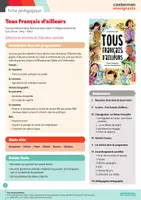 Aperçu - Préparation de séance / Séance complète - Fiches pédagogiques Tous français d'ailleurs - Page de couverture