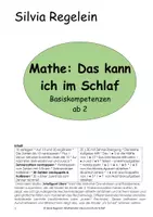 Vorschau - Arbeitsblätter - Z & ZE verdoppeln, aus: Mathe: Das kann ich im Schlaf, ab 2 - Deckblatt