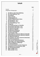 Vorschau - Unterrichtsreihen - Kreuzworträtsel Geschichte von 1900 bis heute | Weltkriege, Weimarer Republik, NS-Zeit, DDR, Wiedervereinigung, Nahostkonflikt | Geschichte Sekundarstufe Klasse 7-13 Lösungen - Seite 2