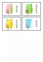 Vorschau - Spiele - First Words - English Flashcards SEASONS - Seite 2