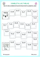 Vista previa - Juegos / Gamificación - Cuadernillo de Multiplicaciones y Divisiones @miviqs.garden y @fla.psicope - página 2