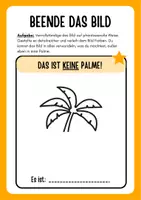 Vorschau - Arbeitsblätter - Beende das Bild SOMMER-Edition BUNDLE Materialpaket / Klasse 1-6 / 10 Vorlagen / differenziert - Seite 1