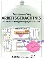 Vorschau - Fördermaterial/Inklusion - Schülerideensammlung für das Arbeitsgedächtnis - Deckblatt