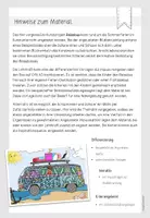 Vorschau - Mal- und Bastelvorlagen - Reisebus - Kunstprojekt rund um die Sommerferien - Seite 1