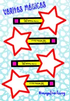 Vista previa - Juegos / Gamificación - VARITAS MÁGICAS - CONCIENCIA FONOLÓGICA - Portada