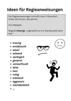 Vorschau - Arbeitsblätter - Dialog schreiben (Kap. 19, "Löcher"-Louis Sachar) - Seite 3