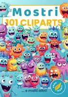 anteprima - Clipart / Immagini originali - 101 clipart di mostri per i vostri materiali - Pagina di copertina